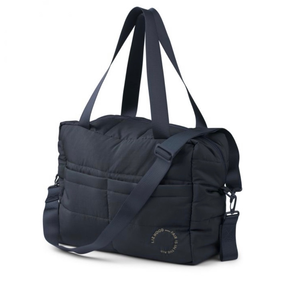 Liewood Navy Nylon Diaper bag